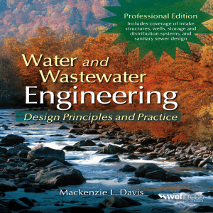 Water and Waste Water Engineering