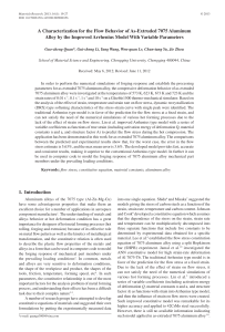 A Characterization for the Flow Behavior of As-Ext