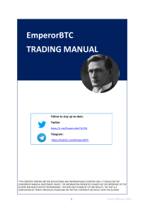 Trading Manual