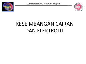 CAIRAN DAN ELEKTROLIT 2012