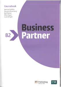 Business Partner B2 Coursebook Unit 1