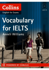 Vocabulary for IELTS Coursebook