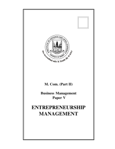 Management-PAPER-V-ENTREPRENEURSHIP-Management-final-book