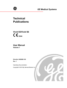 Vivid S5-S6 R11.x User Manual - English UM 5400908-100 1