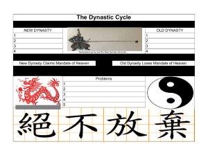 The Dynastic Cycle - Sheet1