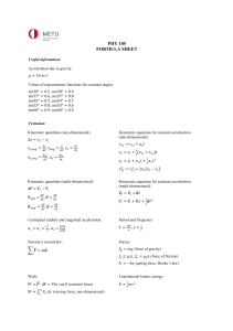 phy105 20221 midterm2 formula sheet
