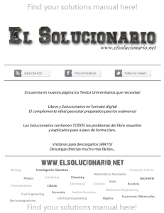 Manual de Investigacion de Operaciones - Universidad de Carabobo
