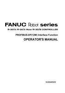 R-30iB Profibus operator manual [B-82644EN 02]