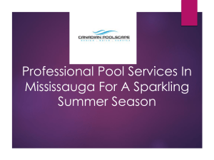 Browse Canadian Poolscapes For Pool Services Mississauga