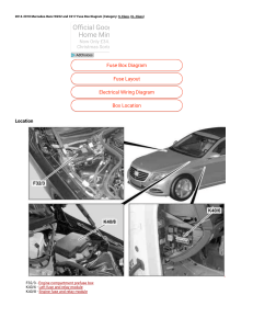 2014-2018 Mercedes-Benz W222 and C217 Fuse Box Diagram   Fuse Diagram