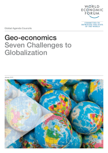 Geo-economics 7 Challenges Globalization report