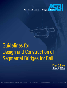 Rail Guidelines Manual