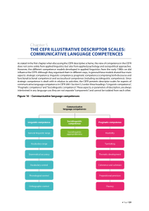 COMPETENCIAS DE ACUERDO A NIVELES Chapter 5-Communicative Language Competences eng