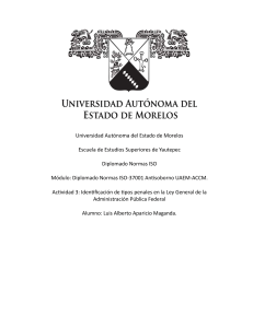 Luis Alberto Aparicio Maganda Actividad 3 - Identificacion de tipos penales en la Ley General de la Administracion Publica Federal