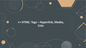 W2 - L4 HTML P3 (tags)