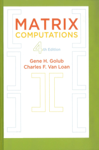 Matrix Computations