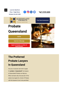 Probate Queensland