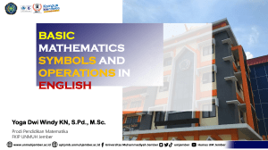 VID 1 - NEW BASIC MATH IN ENGLISH