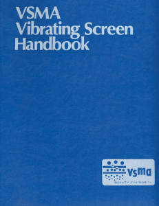 Vibrating Screen Handbook
