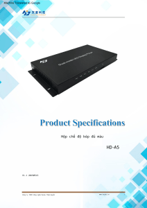 translate    eData File Specifications Full color A Series HD-A5 Specification V2.0