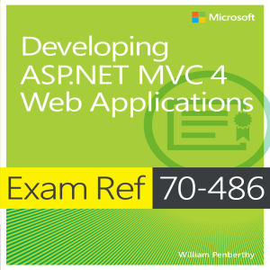 Exam Ref 70 486 Developing ASP NET MVC 4