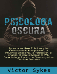 Psicologia oscura Aprenda usos influenci