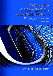 Computer Organization and Architecture 10th - William Stallings