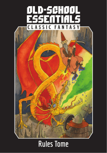 Old-School Essentials: Rules Tome - Classic Fantasy RPG