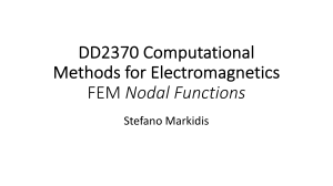 2.3 Intro to FEM - Nodal Functions