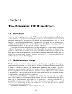 chapter 8 Two-Dimensional FDTD Simulations