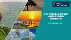 Enjoy trips with Odisha Tours and Travels Agency Bhubaneswar