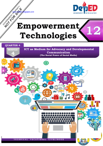 Empowerment Technologies-TVL Module 4