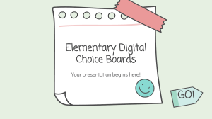 Elementary-Digital-Choice-Boards-Green-variant