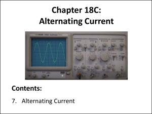 Ch 18C Alternating Current JR web