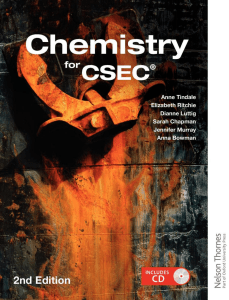 Chemistry for CSEC®