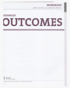 outcomes 5 advanced workbook answer key