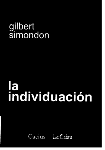 pdfcoffee.com gilbert-simondon-la-individuacion-ocrpdf-pdf-free