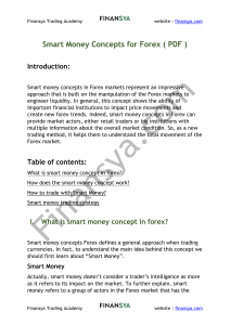 Smart Money ConceptFor Gorex Trading Guide