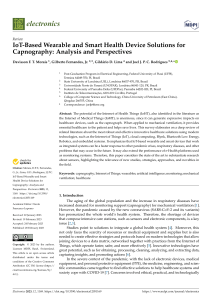 IoT-Based Wearable and Smart Health Device Solutions for Capnography - Analysis and Perspectives