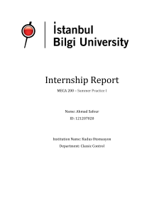 Internship Report (2)