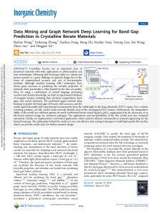 Data Mining and Graph Network Deep Learning for Band Gap Prediction in Crystalline Borate Materials