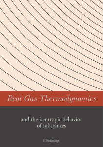 Real Gas Thermodynamics