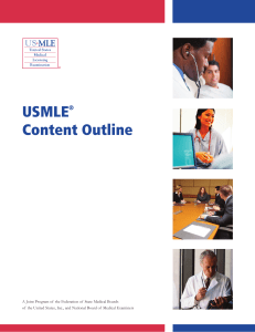 USMLE Content Outline 0