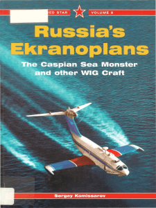 Russia's Ekranoplans