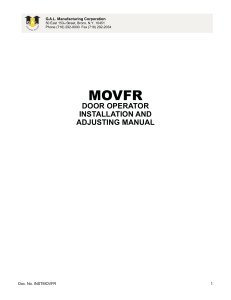 MOVFR-Installation