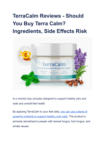 TerraCalm Reviews - Should You Buy Terra Calm  Ingredients, Side Effects Risk