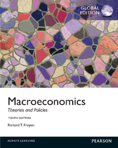 Richard T Froyen Macroeconomics Theories