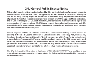 GPL License Terms