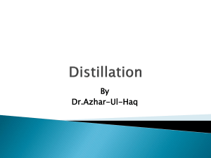 2-Distillation Binary mixture