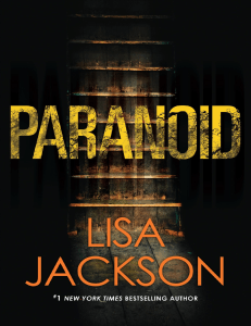 Paranoid - Lisa Jackson